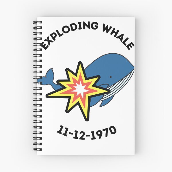 Item preview, Exploding Whale Commemorative designed and sold by Kelly McNabb.
