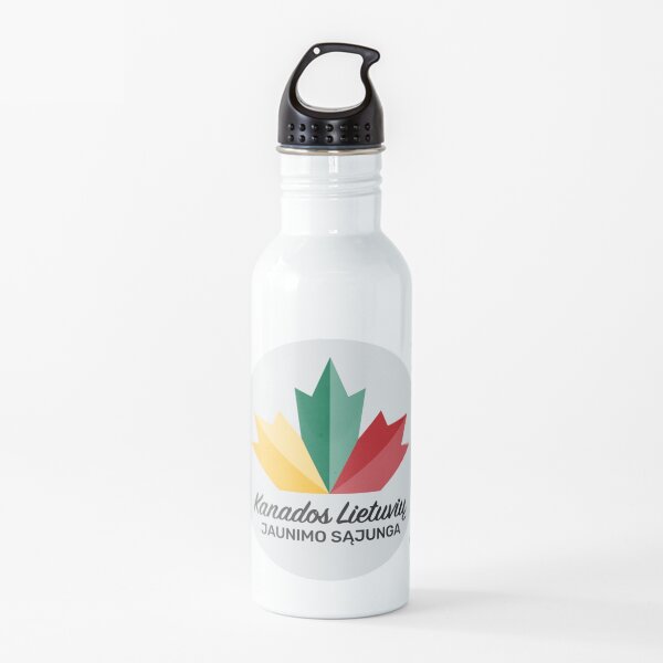 Logo-grey background Water Bottle