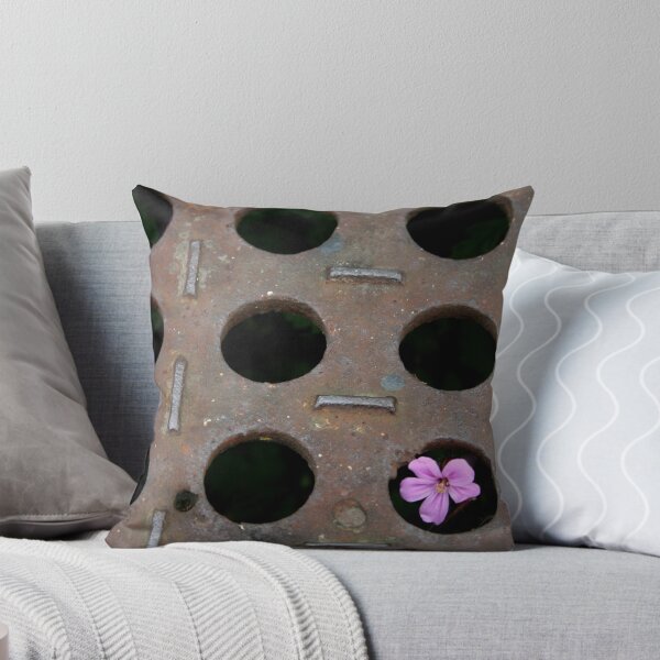 Item preview, Survivor - Flower in Sidewald Grate designed and sold by picturedlcphoto.