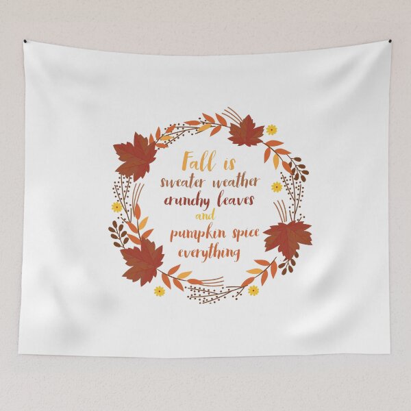 Item preview, Fall is sweater weather, crunchy leaves and pumpkin spice everything! designed and sold by LeCreateCo.
