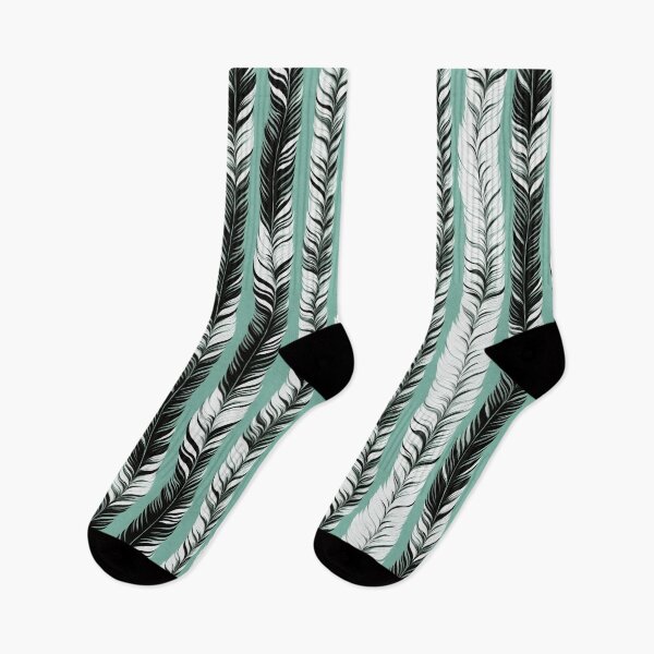 Item preview, Feathered Stripes designed and sold by crystalliora.