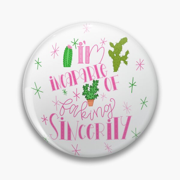 Item preview, faking sincerity designed and sold by obliviate.