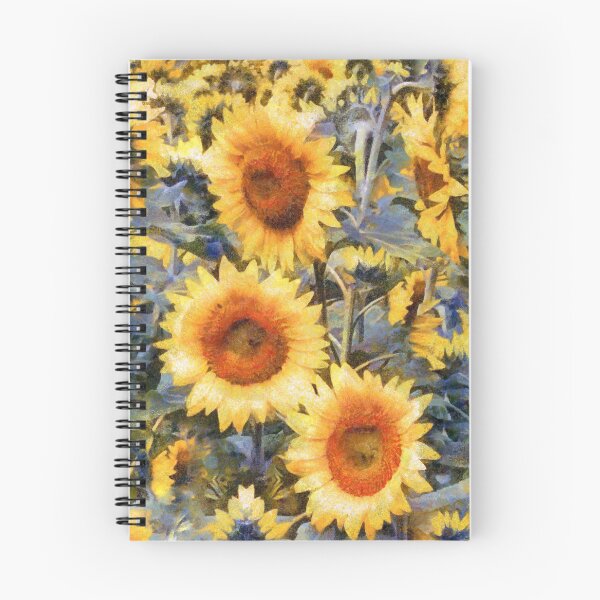 Item preview, Sunflower Field Out of the Blue  designed and sold by JanineRileyArt.