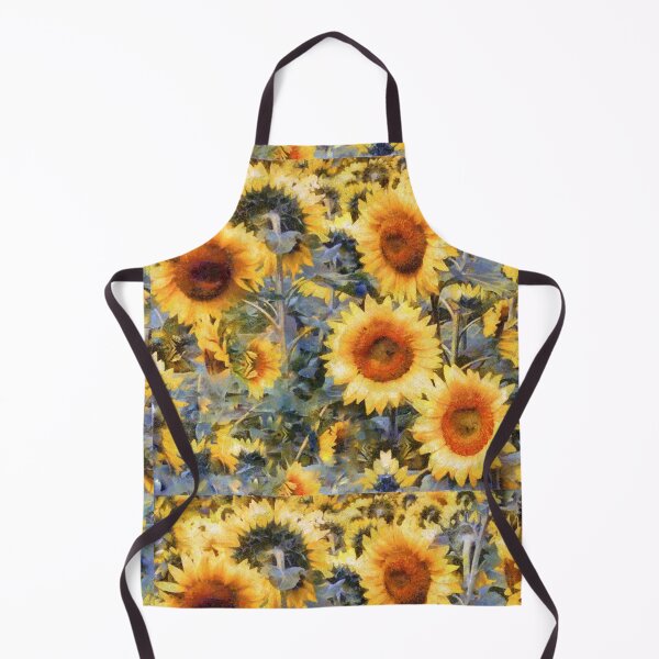 Item preview, Sunflower Field Out of the Blue designed and sold by JanineRileyArt.