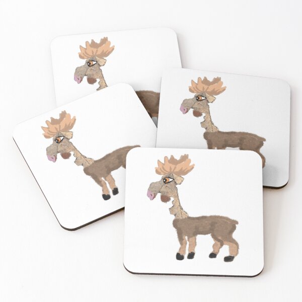 Item preview, Eggbert The Leaf Head Moose designed and sold by pinkyjainpan.
