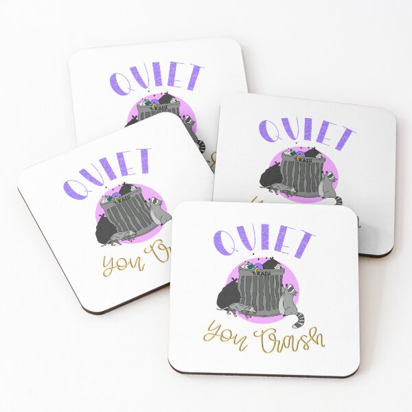 Item preview, quiet, you trash. designed and sold by obliviate.