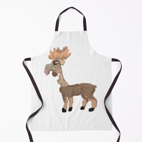 Item preview, Eggbert The Leaf Head Moose designed and sold by pinkyjainpan.