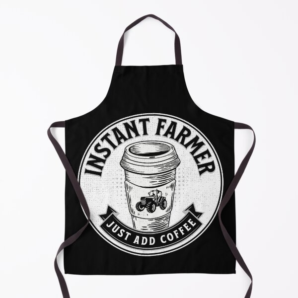 Item preview, Instant Farmer Just Add Coffee designed and sold by TheButtonCrew.