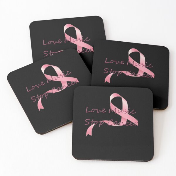 Item preview, Love Music Stop Cancer Tank Top designed and sold by lliquegebrabt.