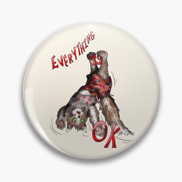 Item preview, Wise cat everything is ok designed and sold by BeingNow.
