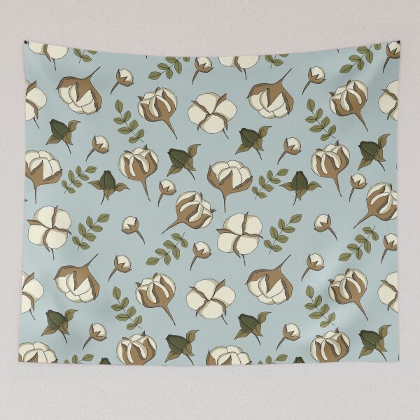 Item preview, Warm cotton flower pattern. designed and sold by ByJYA.