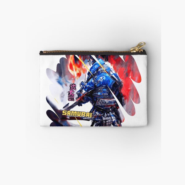 Item preview, Japanese Blue Samurai Back View-Samurai武士魂 designed and sold by zheworkstudio.