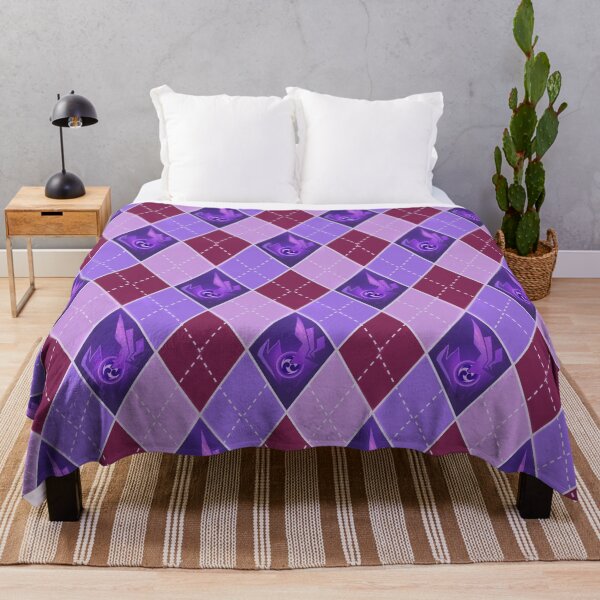 Item preview, genshin: Raiden argyle pattern designed and sold by Lina Nguyen.