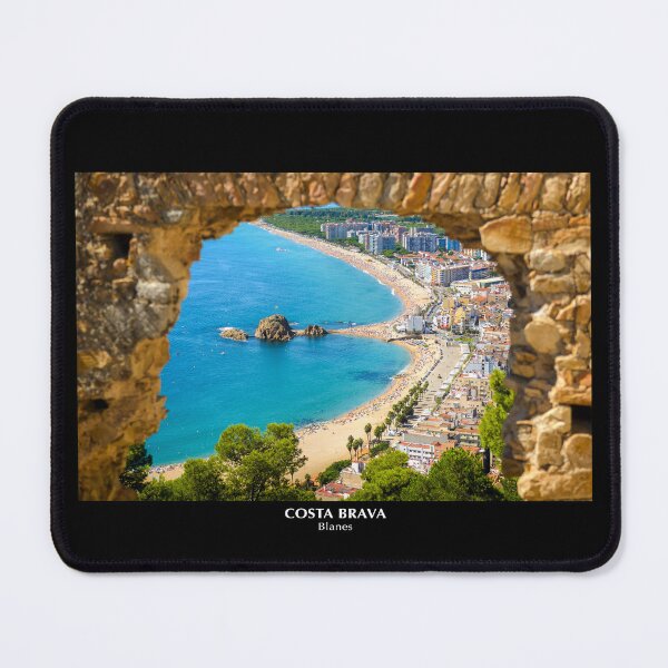 Item preview, Town and beach of Blanes in Spain designed and sold by Gaël FONTAINE.
