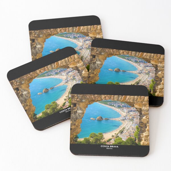 Item preview, Town and beach of Blanes in Spain designed and sold by Gaël FONTAINE.