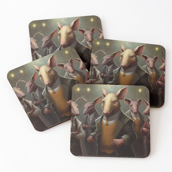 Item preview, Funny Detailed Digital Painting of an Aardvark Mob designed and sold by CodeAndColors.