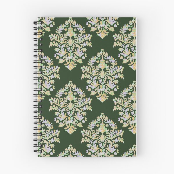Item preview, Damask Deep Forest designed and sold by penny+florence.