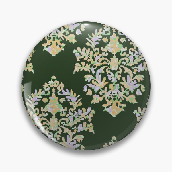 Item preview, Damask Deep Forest designed and sold by penny+florence.