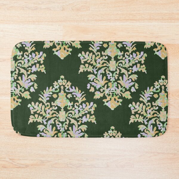 Item preview, Damask Deep Forest designed and sold by penny+florence.