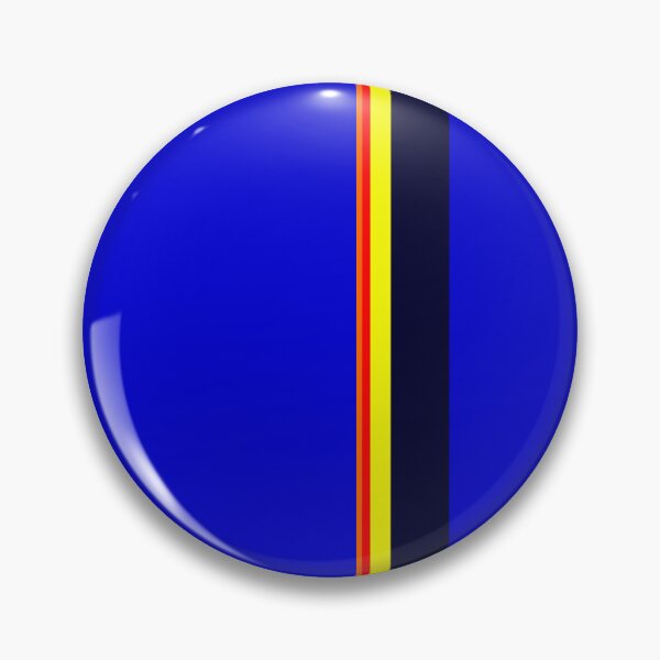 vintage blue Pin
