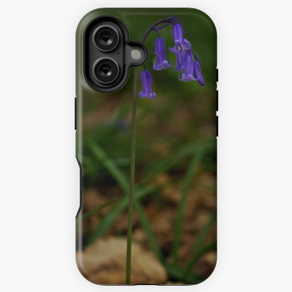Single Bluebell in Prehen Woods, Derry iPhone Tough Case