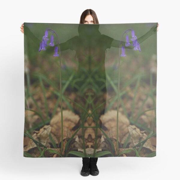Single Bluebell in Prehen Woods, Derry Scarf