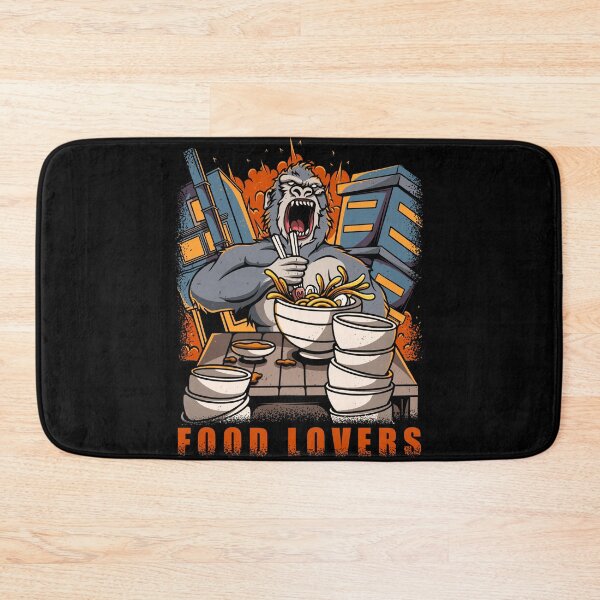 Item preview, KIngkong Eating Ramen designed and sold by footmarkstudio.