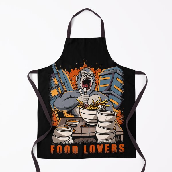 Item preview, KIngkong Eating Ramen designed and sold by footmarkstudio.