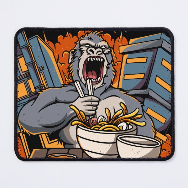 Item preview, KIngkong Eating Ramen designed and sold by footmarkstudio.