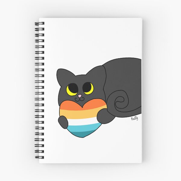 Item preview, Aroace love cat designed and sold by Kaitygrace-Shop.