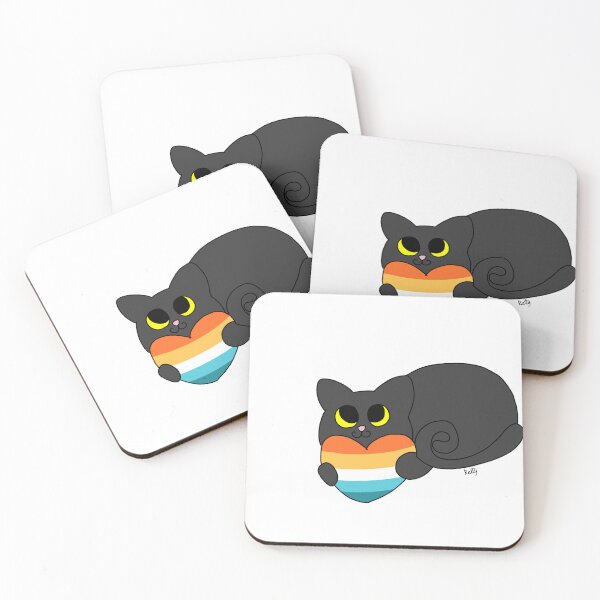 Item preview, Aroace love cat designed and sold by Kaitygrace-Shop.
