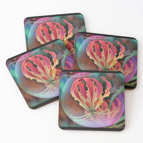 Item preview, Flame Lily in Bubble designed and sold by CeeLeeGifts.