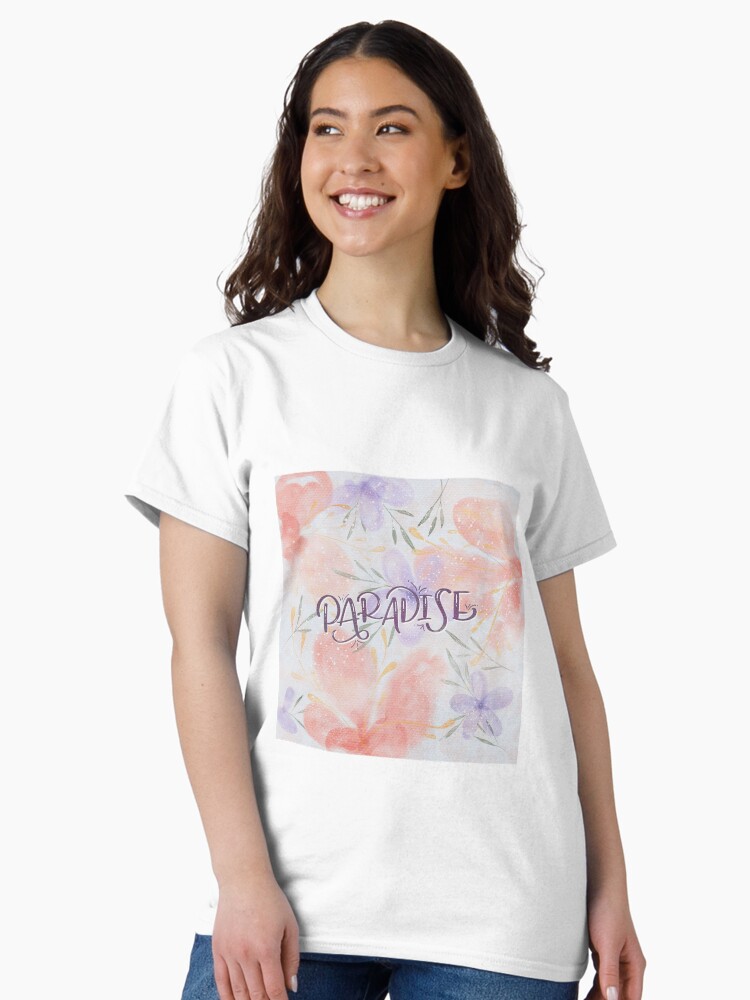 Thumbnail 2 of 7, Classic T-Shirt, Paradise designed and sold by alttring.