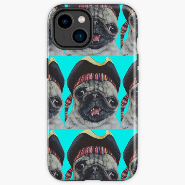 Slug | SLOTH X PUG | Collaboration Dog VS Sloth | Loser | Goony | mixed face | Brady BUNCH iPhone Tough Case