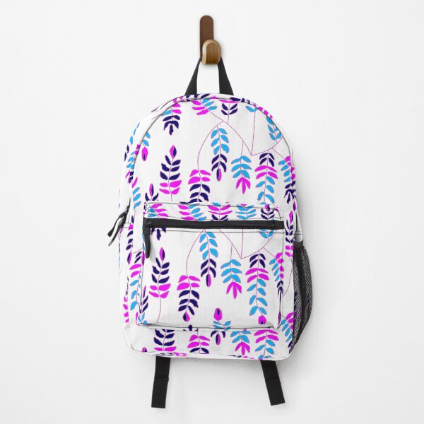 Item preview, Botanical Leaves - Pink + Blue designed and sold by crsArt.