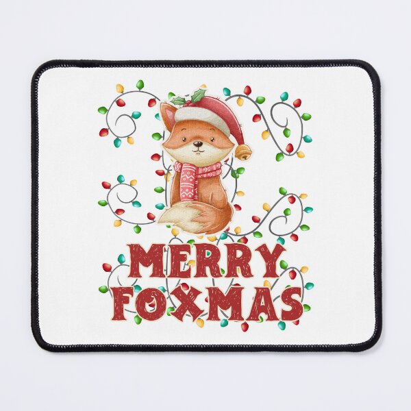 Item preview, Merry Foxmas designed and sold by TheButtonCrew.