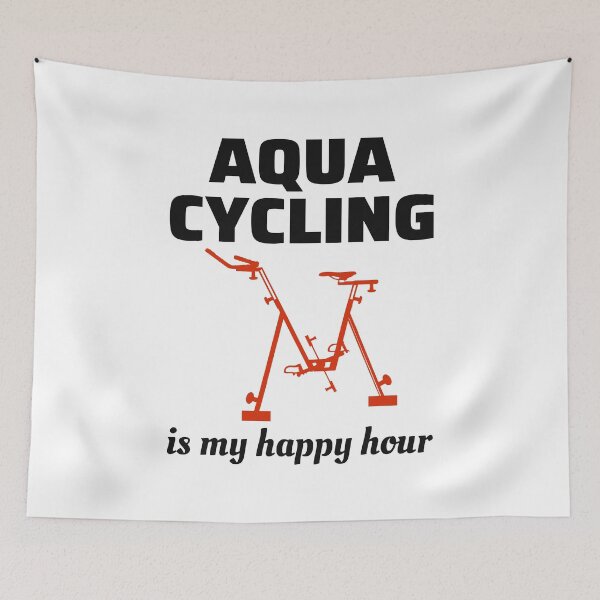 Item preview, Aqua Cycling Swimming Pool Fitness Training Coach designed and sold by CuteDesigns1.