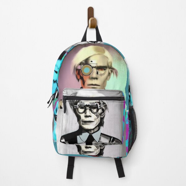 Item preview, A painting of "Andy Warhol" as a cyborg by "Andy Warhol" v1 designed and sold by andewarhol.