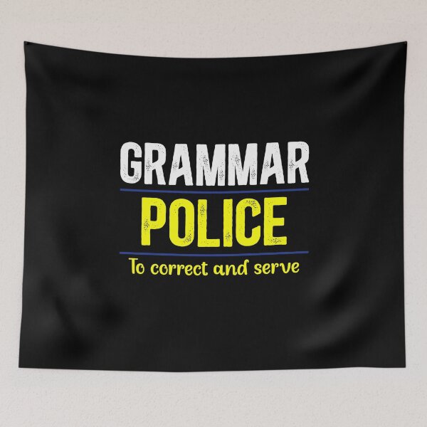 Item preview, English Teacher Grammar Police designed and sold by primerocktee.