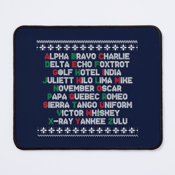Item preview, Aviation Alphabet Christmas Ugly Sweater designed and sold by chillaxcats.