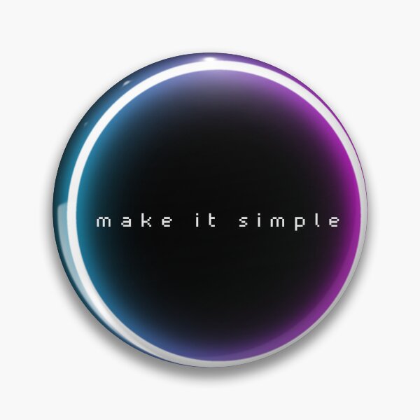 Item preview, Make it simple designed and sold by chooseorcreate1.
