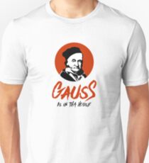 Carl Friedrich Gauss T-Shirt for mathematicians and scientists Unisex T-Shirt