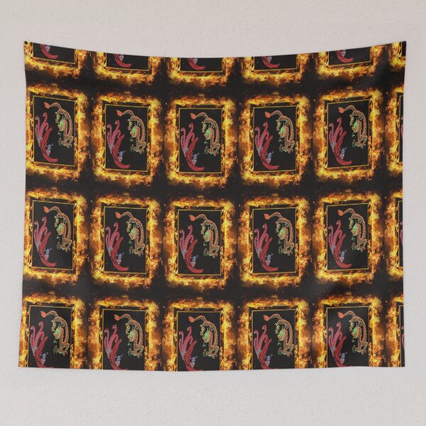 Item preview, DRAGON AND PHOENIX IN A FIRE FRAME  designed and sold by sailorsam1805.