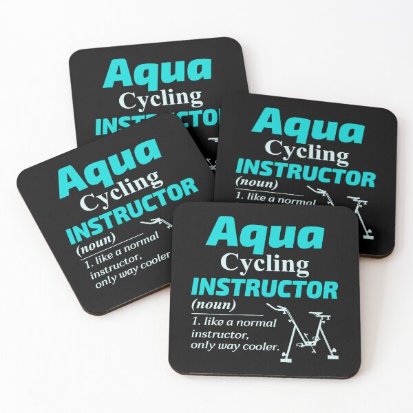 Item preview, Aqua Cycling Swimming Pool Fitness Training Coach designed and sold by CuteDesigns1.