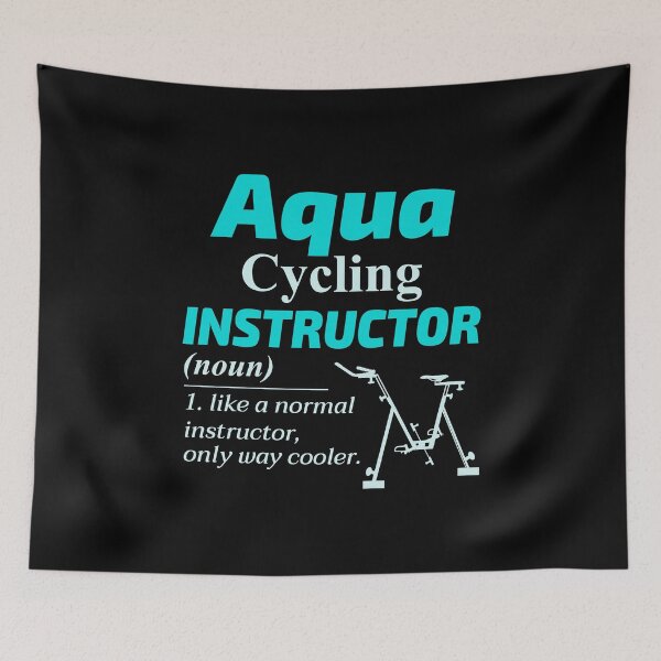 Item preview, Aqua Cycling Swimming Pool Fitness Training Coach designed and sold by CuteDesigns1.