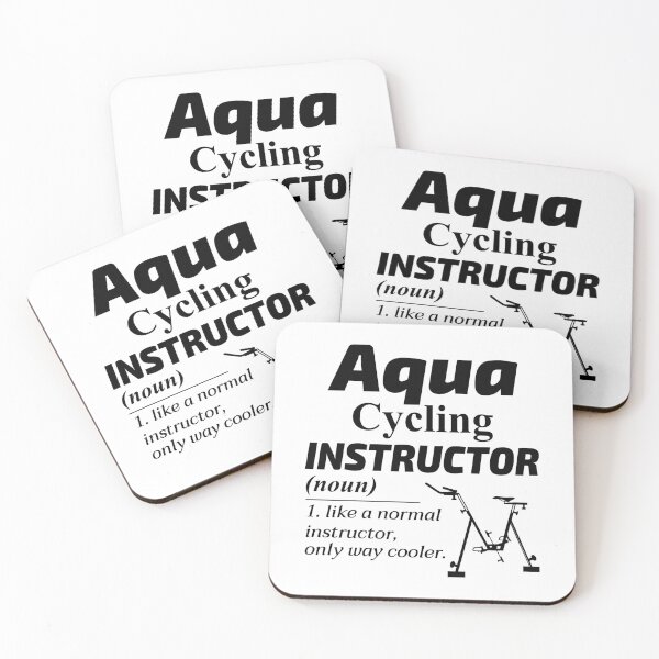 Item preview, Aqua Cycling Swimming Pool Fitness Training Coach designed and sold by CuteDesigns1.