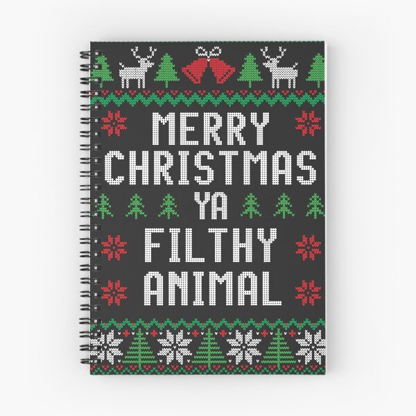 Artikelvorschau, Frohe Weihnachten Ya Filthy Animal entworfen und verkauft von Primotees.