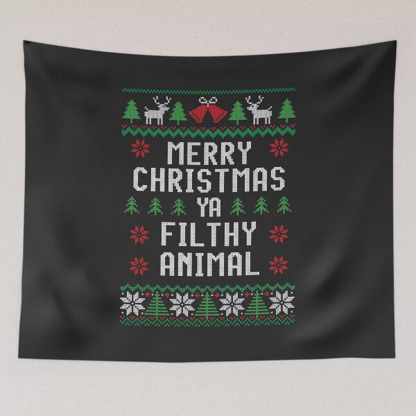 Item preview, Merry Christmas Ya Filthy Animal designed and sold by Primotees.