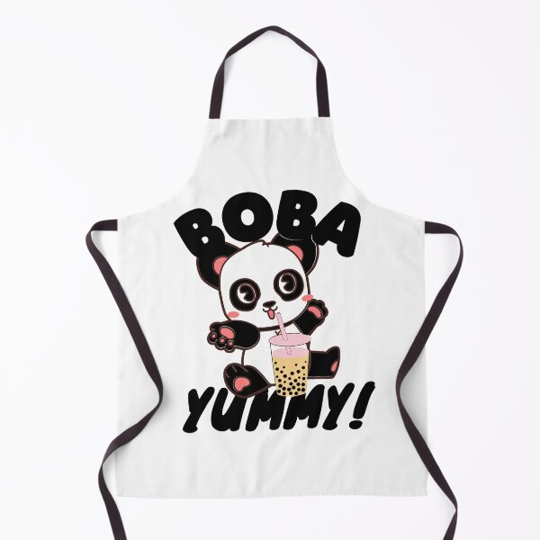 Item preview, Pink cute panda with boba - Boba lovers designed and sold by Rsagur12.