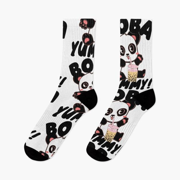 Item preview, Pink cute panda with boba -  Boba lovers designed and sold by Rsagur12.
